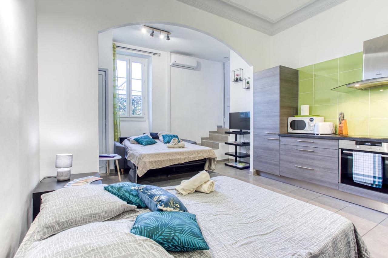Le Jean Jaures - Refait A Neuf, Lumineux, Long Balcon, Jolie Vue, Wifi, Coeur Vieux-nice Apartment *